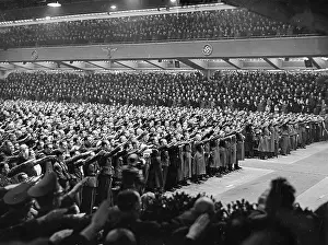 Goebbels gives speech in Berlin, Germany, WW2