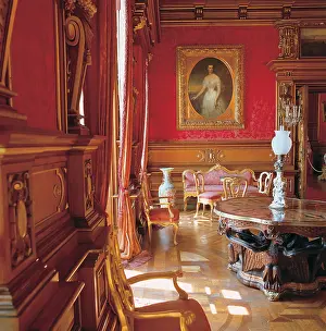 Trumler: Goedoelloe castle, red parlour