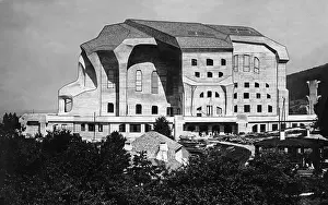 Entirely: Goehteanum in Dornach, 1928