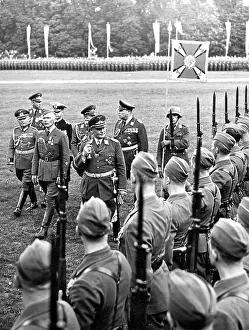 Flyers: Goering receives parade of the Condor Legion