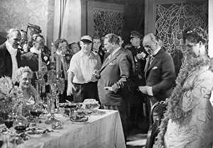 Explains: Goering visiting the Ufa, 1936
