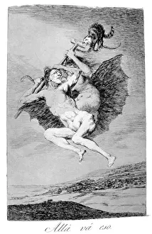 Gnawing: There it goes Artist: Francisco Goya