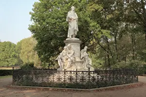 Denkmal: Goethe Monument, Tiergarten, Berlin, Germany