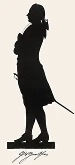 1780: Goethe - Silhouette - 1780