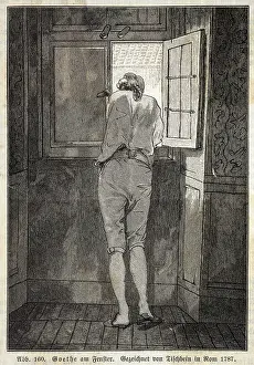 Tischbein: Goethe - Window - Tischbein