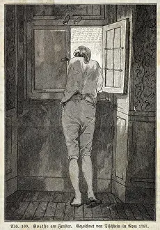 Tischbein: Goethe - Window - Tischbein