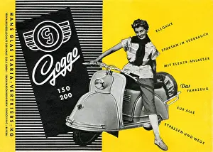 Brochures: Goggo motorcycle advert