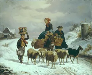 Lassalle: Going to Market in the Snow