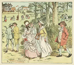 Lasses: Going to the Maypole