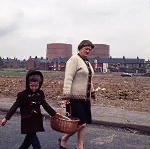 Duffel: Going to the Shops. Middlesbrough 1970s