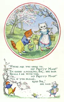 Whimsical: Where are you going to, my pretty maid?