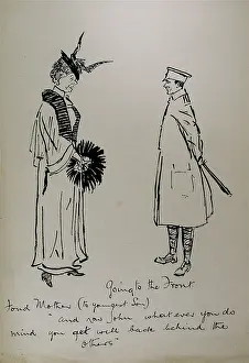 386202: Going to the Front - WWI black humour