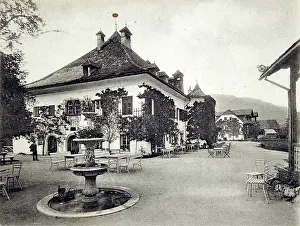 Collotype: Goisern. Goiserer Muhle. 1914. Colltype. Photograph