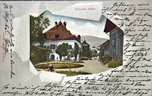 Muhle: Goisern. Goiserner Muhle. 1901. Collotype and