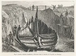 Tumulus: Gokstad Ship, 1880