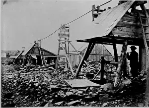 Scotia: Gold digging site in Halifax 1873