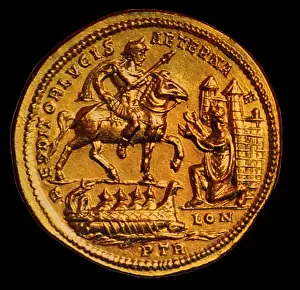 Constantius: Gold Medallion