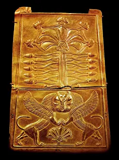 Assyrian: Gold Plaque