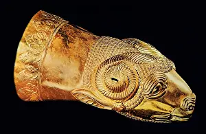 Elaborate: Gold Ram Head