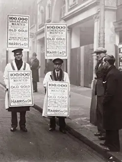 Sandwichmen: The gold rush is continuing