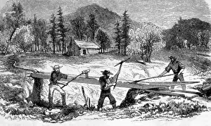 Sonora: The Gold Rush, miners working north of Sonora, ?