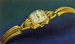 Scalloped: Gold, Scalloped Watch