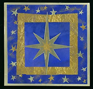 Mclaughlin: Gold Star on a blue and gold background
