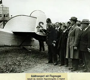 Reparation: Gold transport to England, around the 1920s