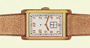 Numerals: Gold Watch, Tan Band