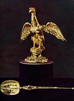 Ampulla: The Golden Ampulla and the Anointing Spoon