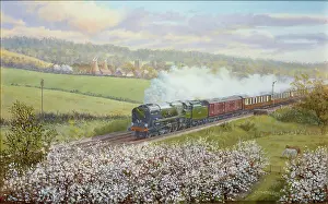 Bullied: Golden Arrow ' train steaming through Kent