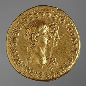 Nero: Golden aureus coin