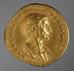 Aureus: Golden aureus coin