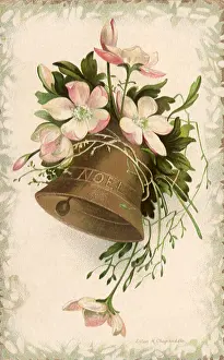 Ringing: Golden Bell with Flowers