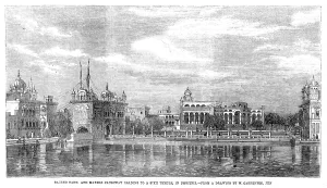 Sikhs: The Golden Temple, Amritsar, 1858