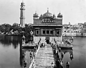 Sikhs: The Golden Temple in Amritsar, 1902