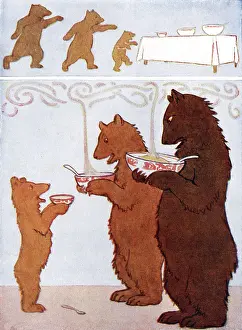 Grimm: Goldilocks and The Three Bears by Margaret Tarrant