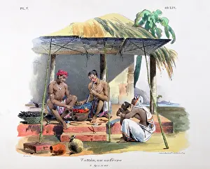 Goldsmiths: Goldsmiths at work in India; early 19th Century