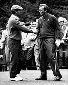 Congratulating: Golfer Arnold Palmer 1929 -