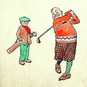 Caddie: Golfer and Caddie