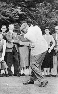No.5: Golfer James Braid Mid Back Swing