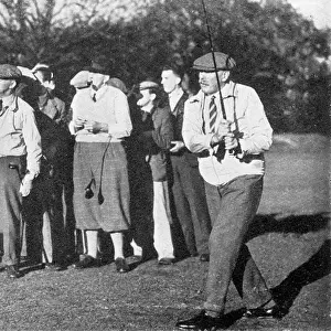 Oct18: Golfer James Braid at Totteridge
