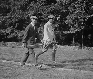 Vardon: Golfers British Harry Vardon and Scottish