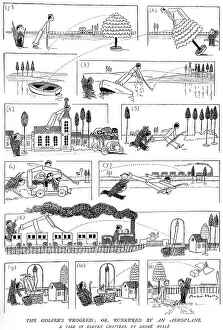 Chapters: The Golfer's Progress; or, Bunkered by an Aeroplane