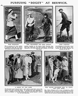 Cowan: Golfers at the Redan, North Berwick