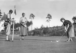 Baroness: Golfing, 1935