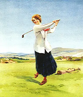 Raises: Golfing Girl