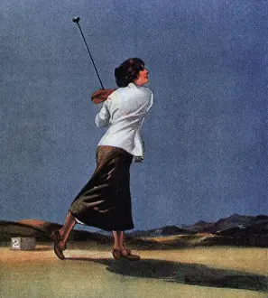 Barely: Golfing Girl