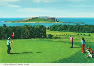 Howth: Golfing at Howth, County Dublin, Republic of Ireland