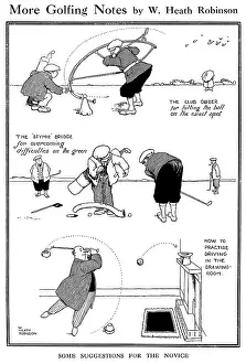 Suggestions: More Golfing Notes, by William Heath Robinson